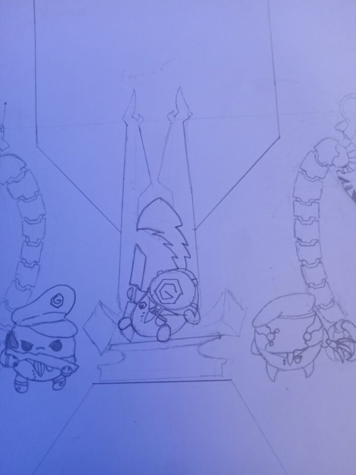 I Don't Usually Like To Do People Or Human Forms For Ocs, So One Day When I Was Bored, I Drew Ovals With Faces And Made Onion Children