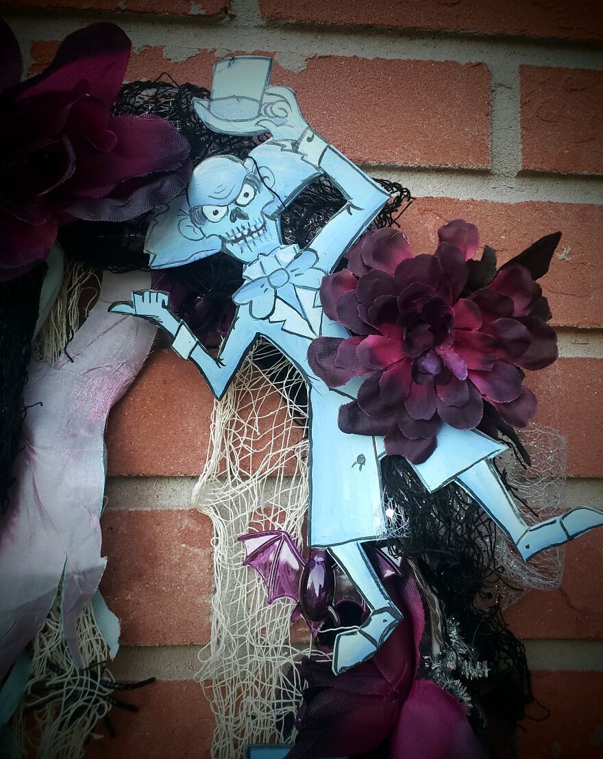 I Made Madam Leota Crystal Ball And Haunted Mansion Wreaths