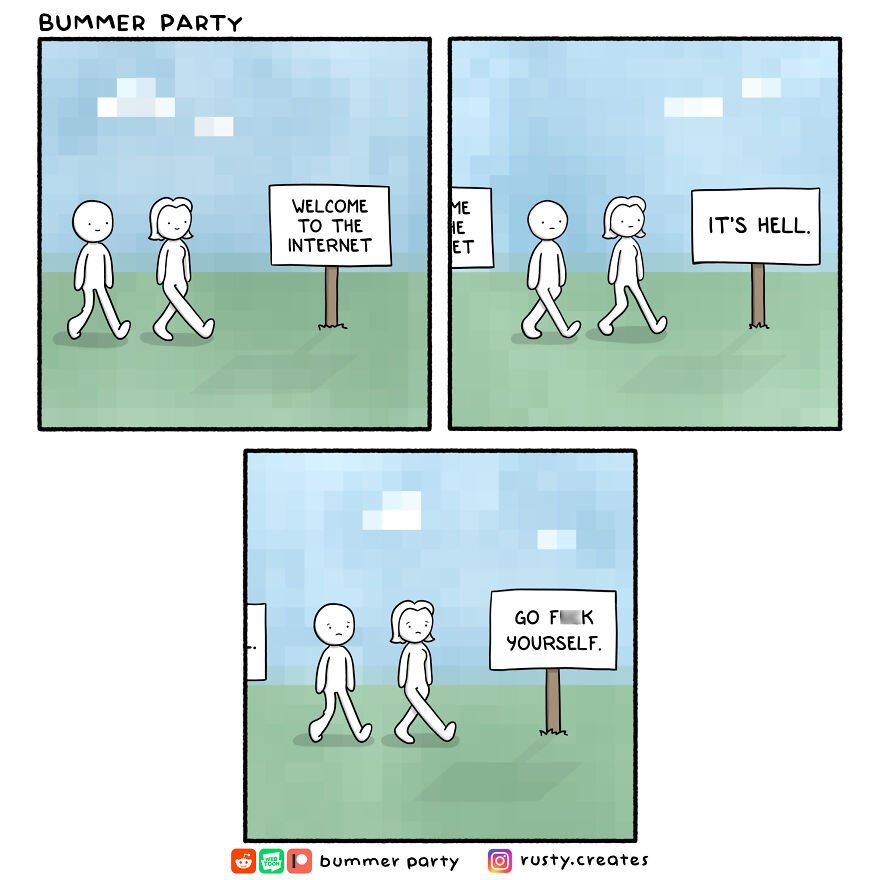 I Draw Sad, Silly Comics — Here Are 30 Of My Favorites From 2023