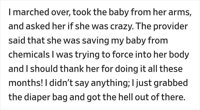 Mom Horrified After Catching Day Care Provider Breastfeeding Her Baby Mom Horrified After Catching Day Care Provider Breastfeeding Her Baby