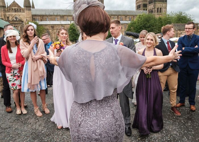 A Photograph Of A Wedding Celebration