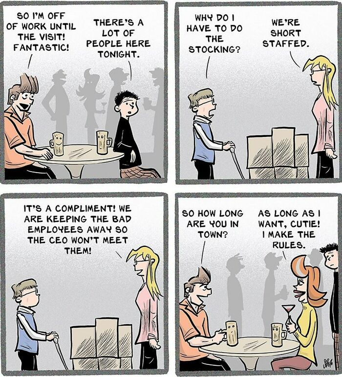 Artist Creates Humorous Cartoons Retail Workers And Ordinary People Are Likely To Relate To (44 New Pics)