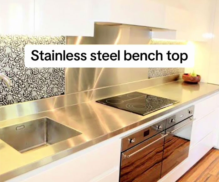 Wouldn't Do - Stainless Steel Bench Top