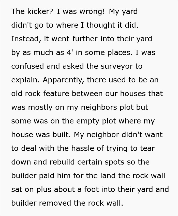 Person Maliciously Complies With Entitled Neighbor’s Demands, Ends Up With More Land