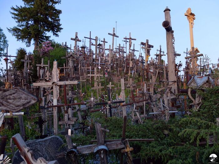 The Hill Of Crosses In Lithuania