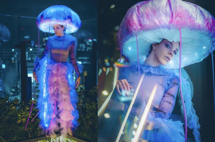 My Jellyfish I Made For Tokyo Halloween Festivities✨