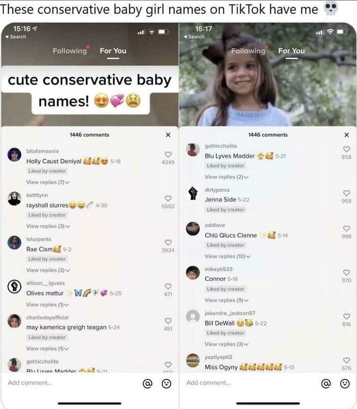 Conservative Baby Names