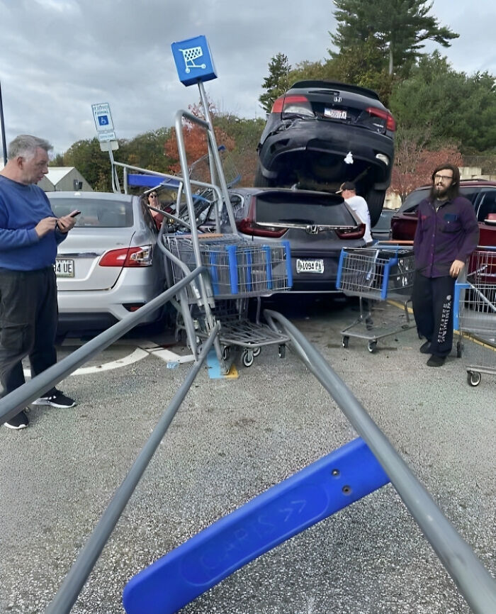Someone Didn’t Put Their Cart Back