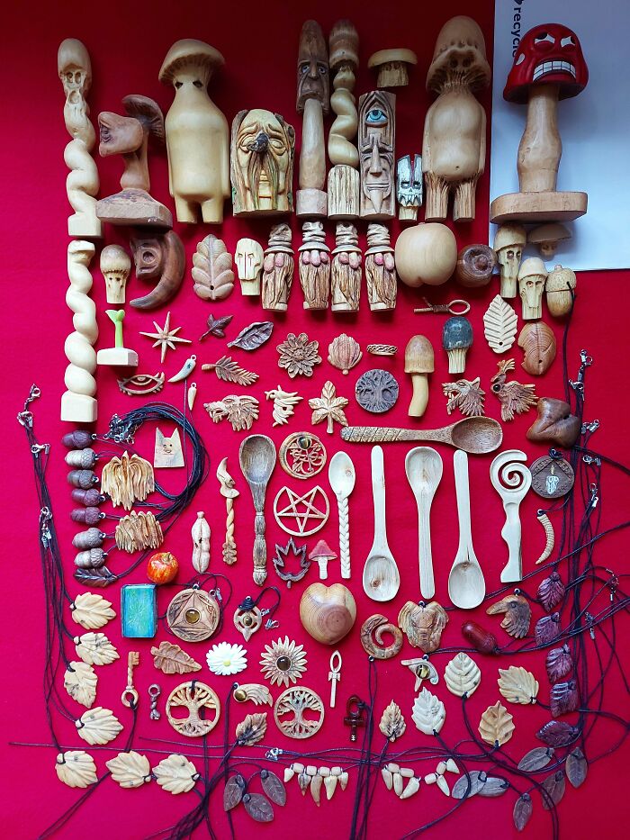 Trying To Take Pride In Something For A Change: 130 Unique, Handcarved Pieces In No Particular Order; 8 Months Part-Time, 2 Months Full-Time, 2 Significant Injuries And A Whole Lot Of Deprastination