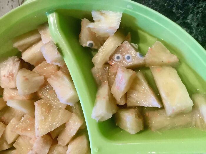 Pineapple With A Staring Problem