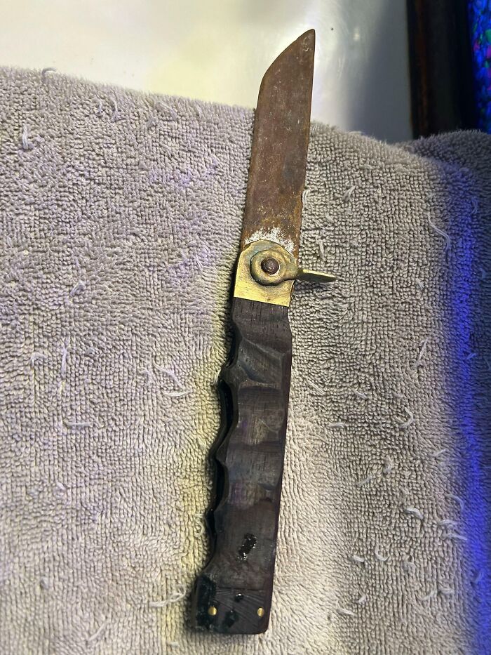 Beach Find, Possible Japanese Knife?