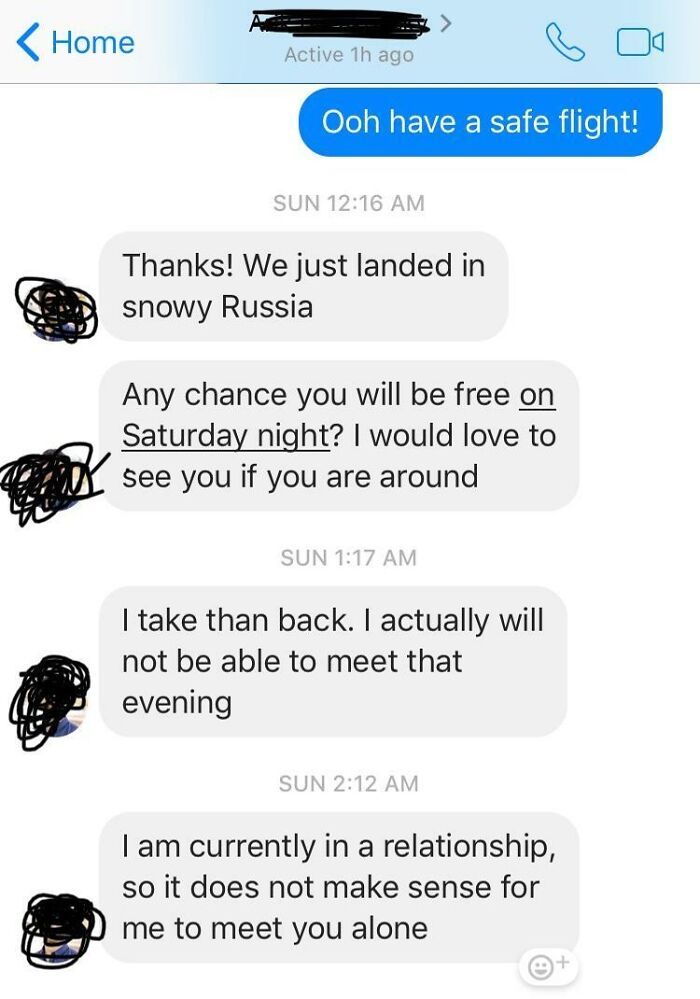 Used To Hook Up With This Guy A Year Ago, He Messages Me Out Of Nowhere Asking To Hook Up Again And This Happens