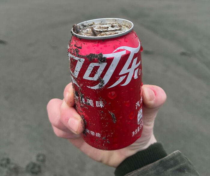 Unopened Can Of Coke From Japan I Found At The Beach In Alaska