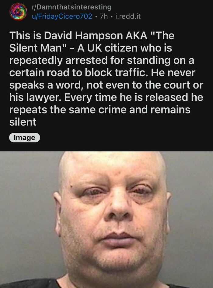 The Silent Man: Blocker Of Traffic, Infinite Chaos