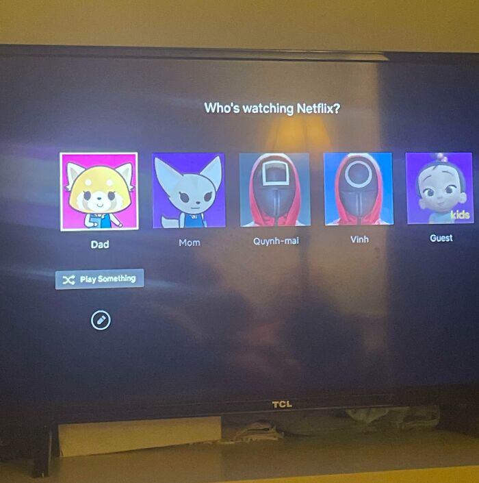 Gave My Netflix Password To My Two Little Cousins (Squidgame Avatars) And They Changed My Previous Profiles To Their "Mom" And "Dad". My Family Members And I Are Considered As "Guest"