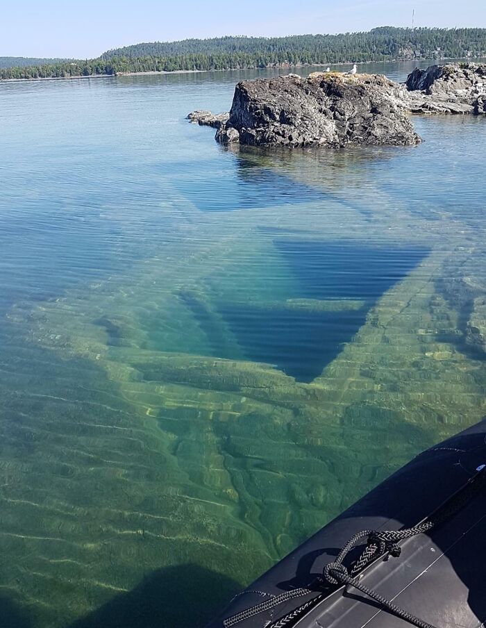 Abandoned Silver Mine Shafts. Lake Superior Thunder Bay Ontario