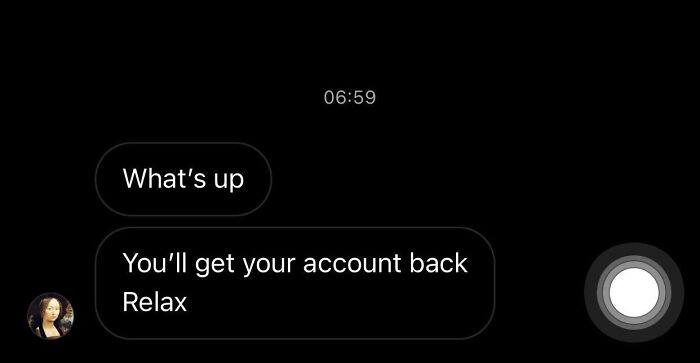 Hacker Got My Instagram For A Week And Today I Received This On My New Private Account. The Audacity