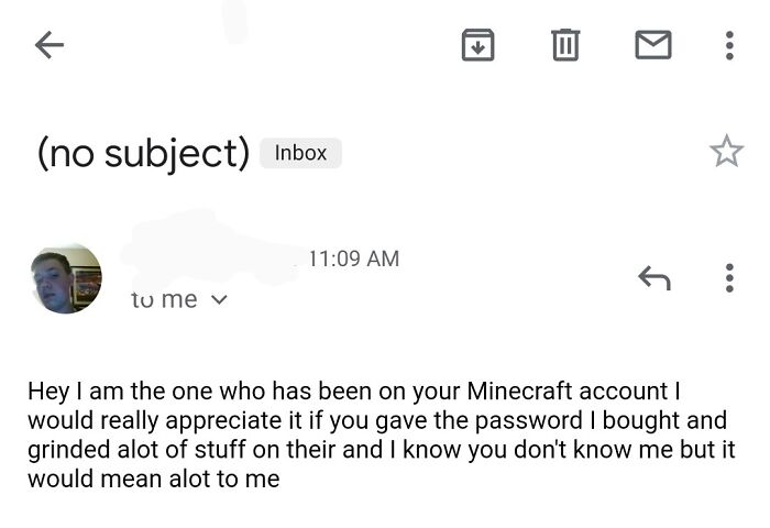 Is this a legitimate email from Mojang? Apparently my account got hacked  but I don't own Minecraft on this account so : r/Minecraft