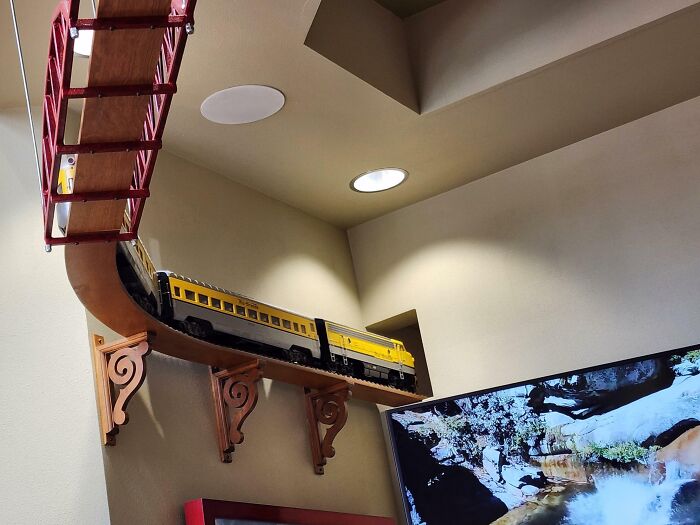 My Dentist's Office Has A Train