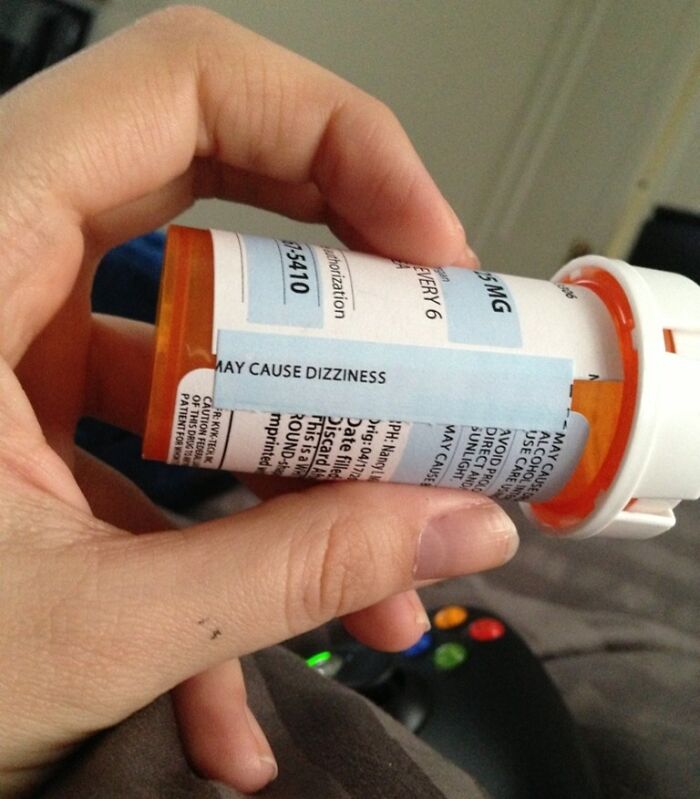 Went To The Doctor For Dizziness, They Prescribed Me This