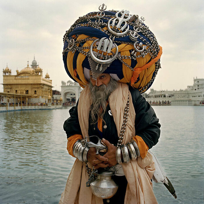 Nihang Sikh, foto de Mark Hartman