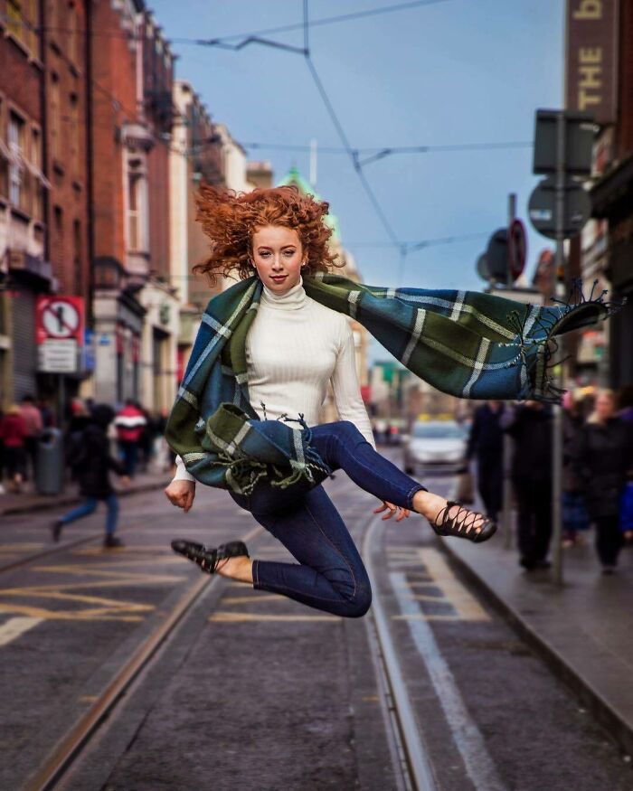 Bailarina en Dublín
