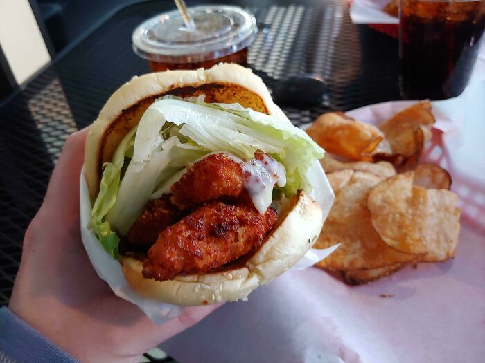 Spicy Chicken Sandwich From My Family's Restaurant!