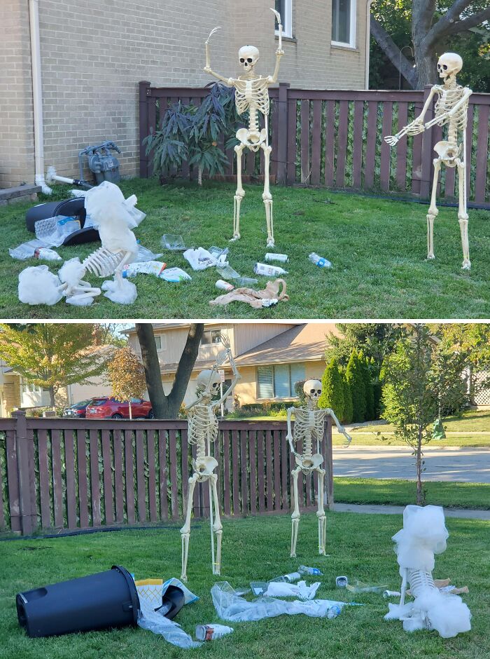 My Halloween Yard Decor