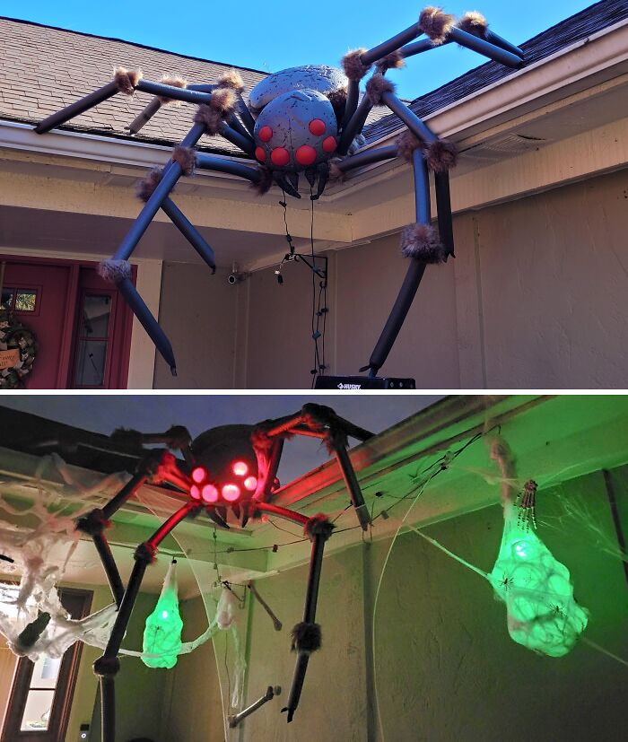 Homemade Spider Decorations