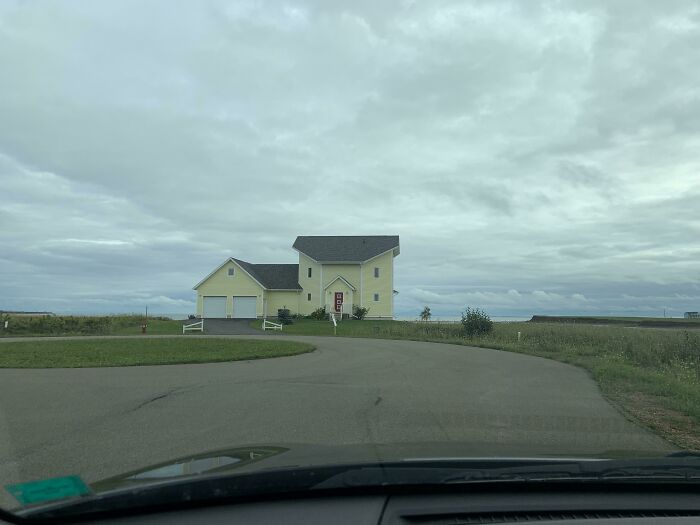 Only Discovered This Sub Today. I Was So Outraged That I Had To Stop And Take A Pic When I Saw This House On A Trip To Prince Edward Island This Summer
