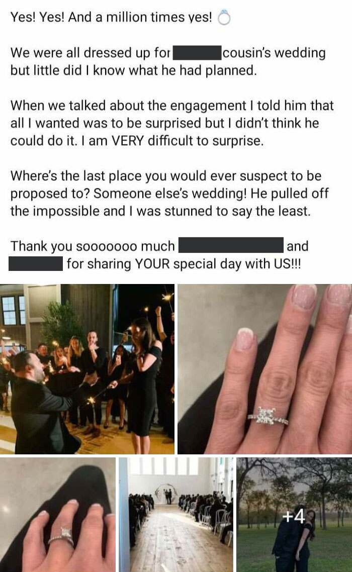 "Thank You Sooooo Much For Sharing Your Special Day With Us"