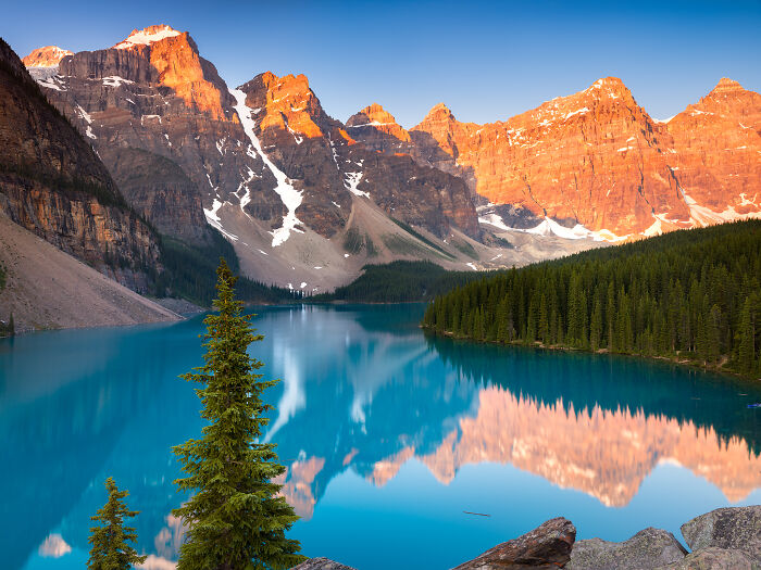 Happy 150th Canada, You're Looking Great For Your Age. Yours Truly, A Secret Admirer - Lake Moraine 