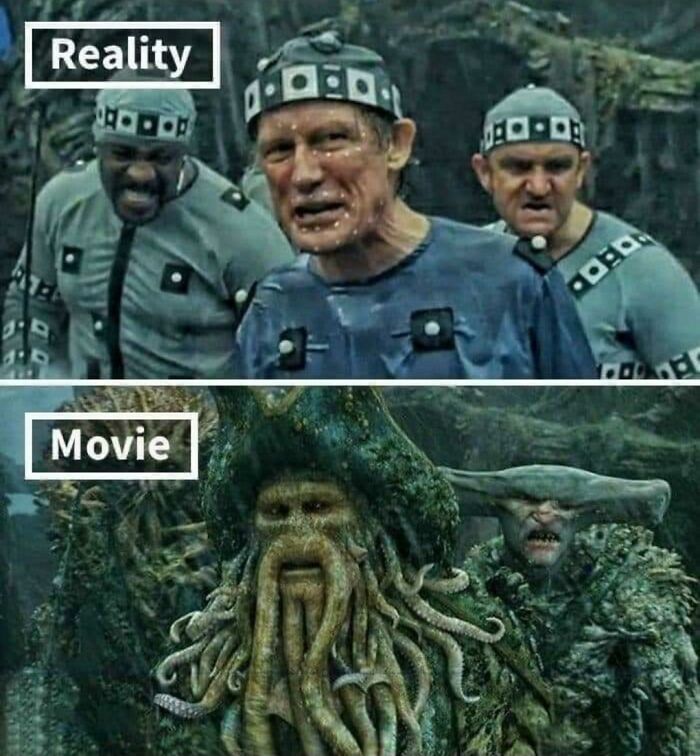 Behind The Cgi In The Pirates Of The Caribbean, 2000's