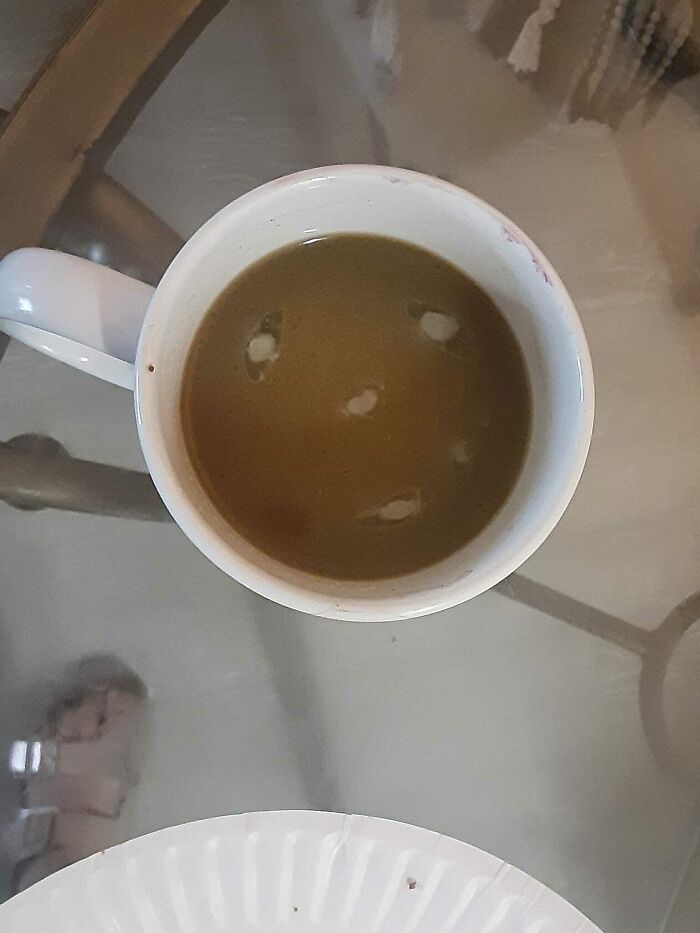 The Butter In My Coffee Looks Worried For Me