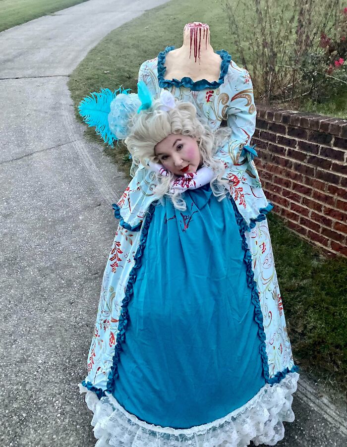 My All-Time Favorite Costume I Have Ever Made - A Headless Marie Antoinette