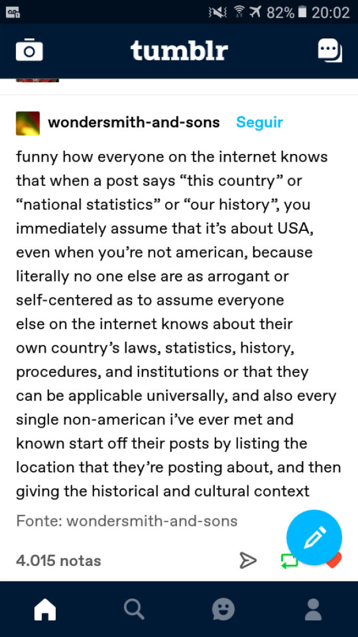 Americans On The Internet Always Think Everyone Else Is American
