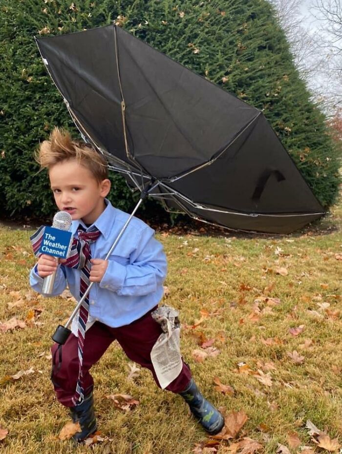 "There's A Storm Front Blowing In" Halloween Costume
