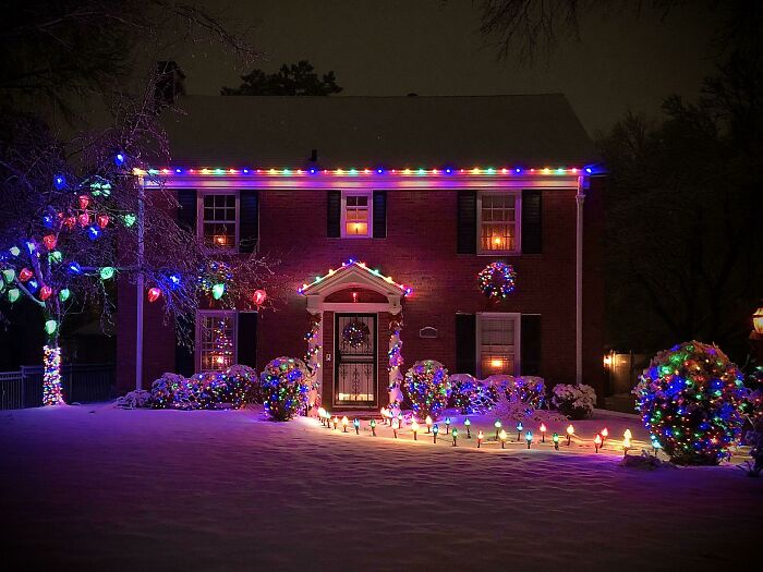 Christmas lights outdoor