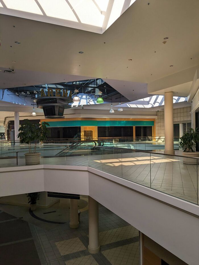 Visited My Childhood Mall, It Always Had So Many People. I Can Still Hear Them But... I Don't See Anybody
