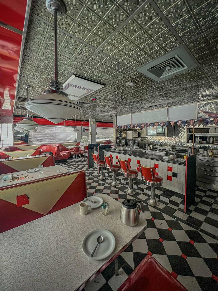 Abandoned Diner, Pa. Closed In 2015 Due To Funding And Never Reopened