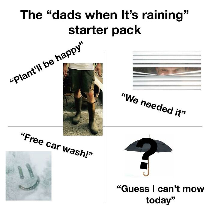 Dads When It Rains Starter Pack