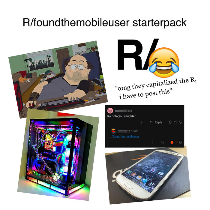 R/Foundthemobileuser Starterpack