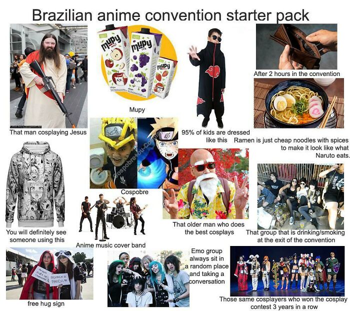 Brazilian Anime Convention Starter Pack
