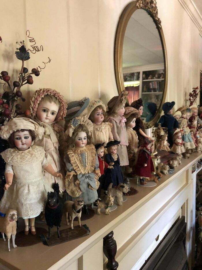 A *fraction* Of My Aunt’s Antique Doll Collection - There Are Hundreds. Guess Who Inherits Them?