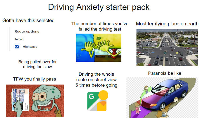 Driving Anxiety Starter Pack