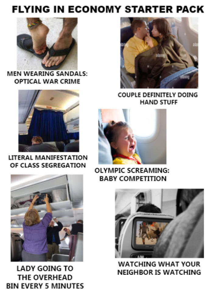 Flying In Economy Starter Pack