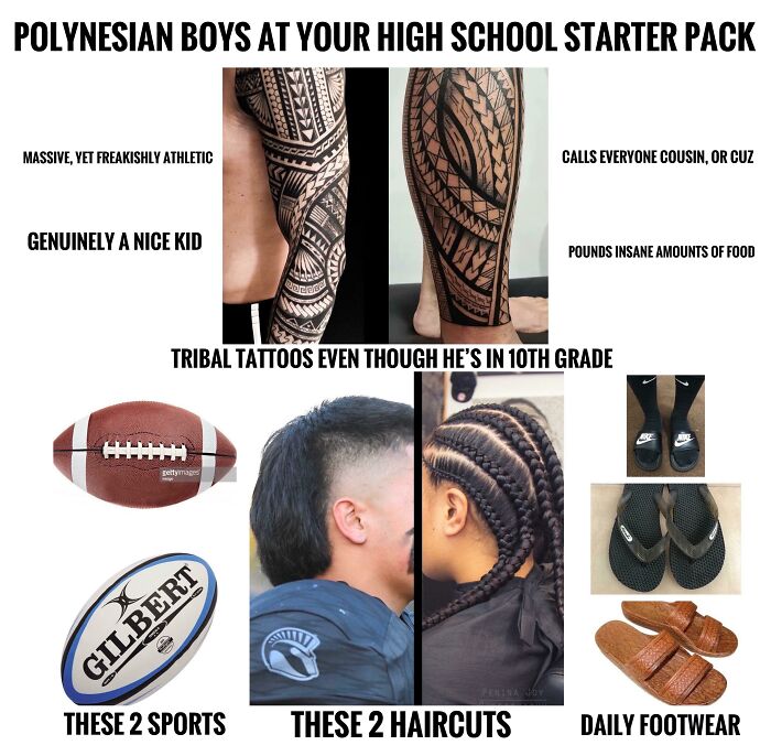 Pokynesian Boys At Your High School Starter Pack