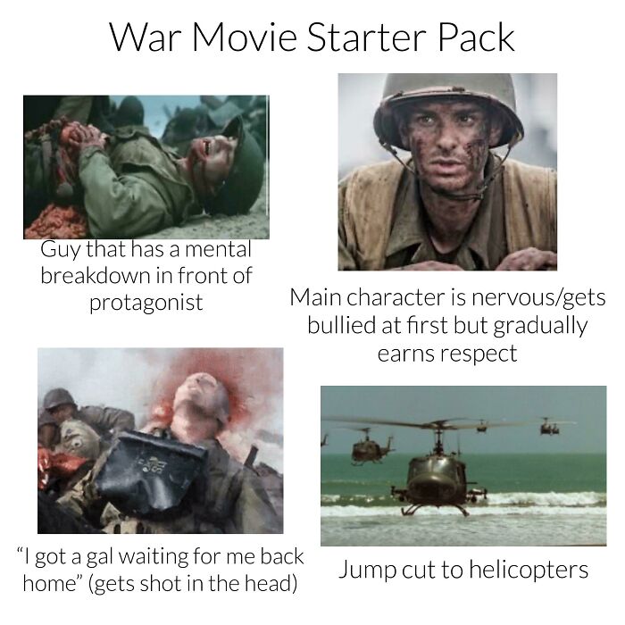 War Movie Starter Pack
