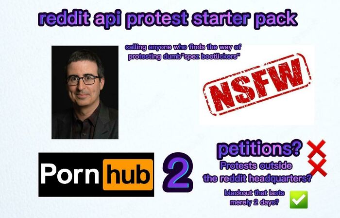 Reddit Api Protest Starter Pack