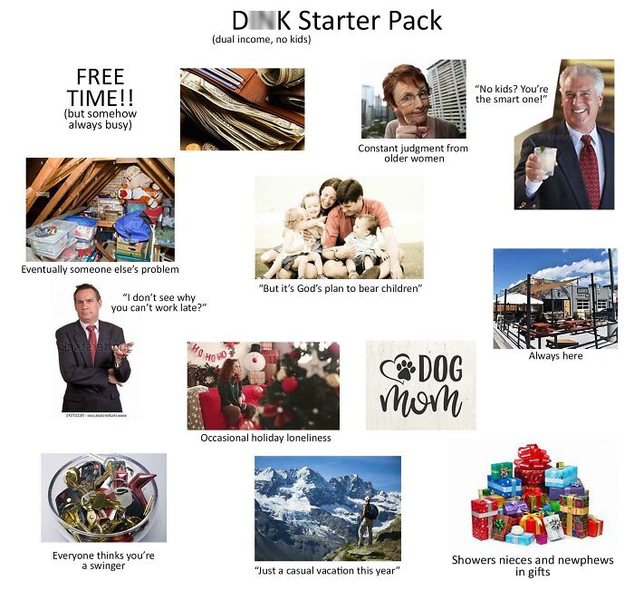 Dink (Dual Income, No Kids) Starter Pack